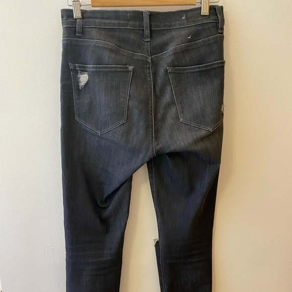 Garage Size 5 Super High Jegging Faded Black Skinny - Picture 6 of 13